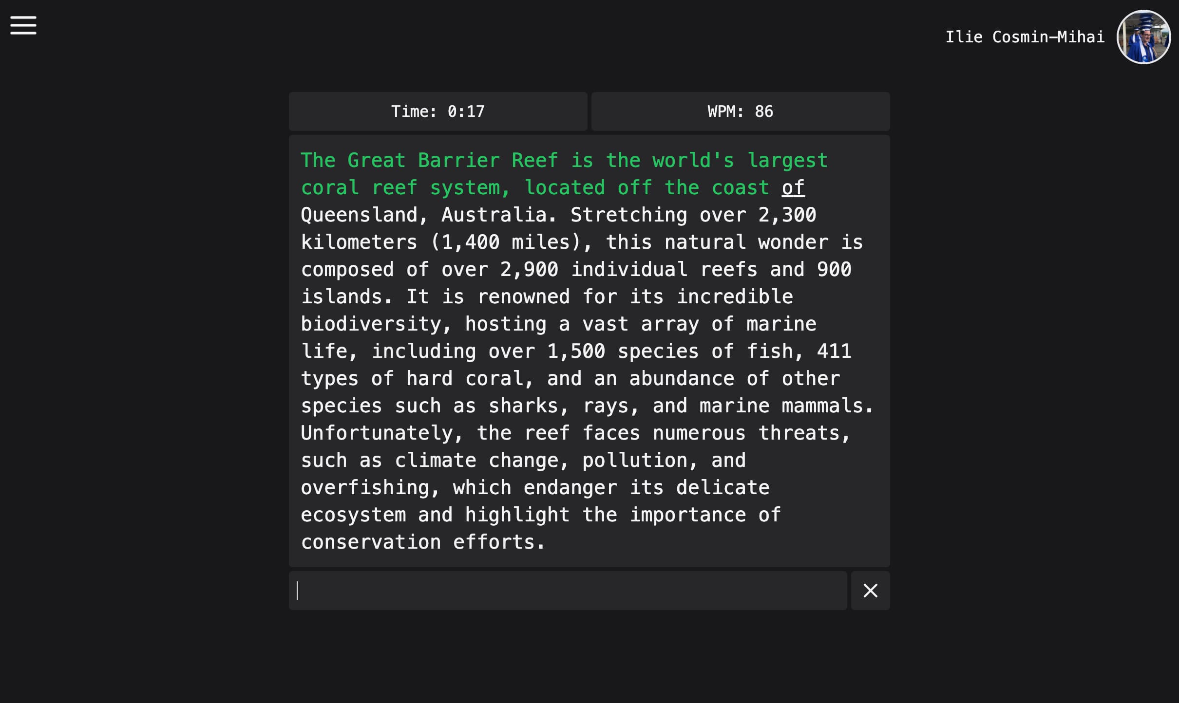 GPT Typing Game image 1